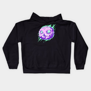 Owl Head illustration Kids Hoodie